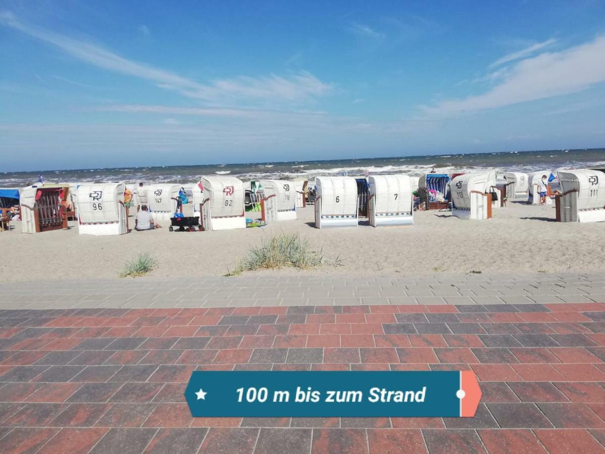 Wohnung Nixe Mit Meerblick - Haus Hopp Dahme  Bagian luar foto
