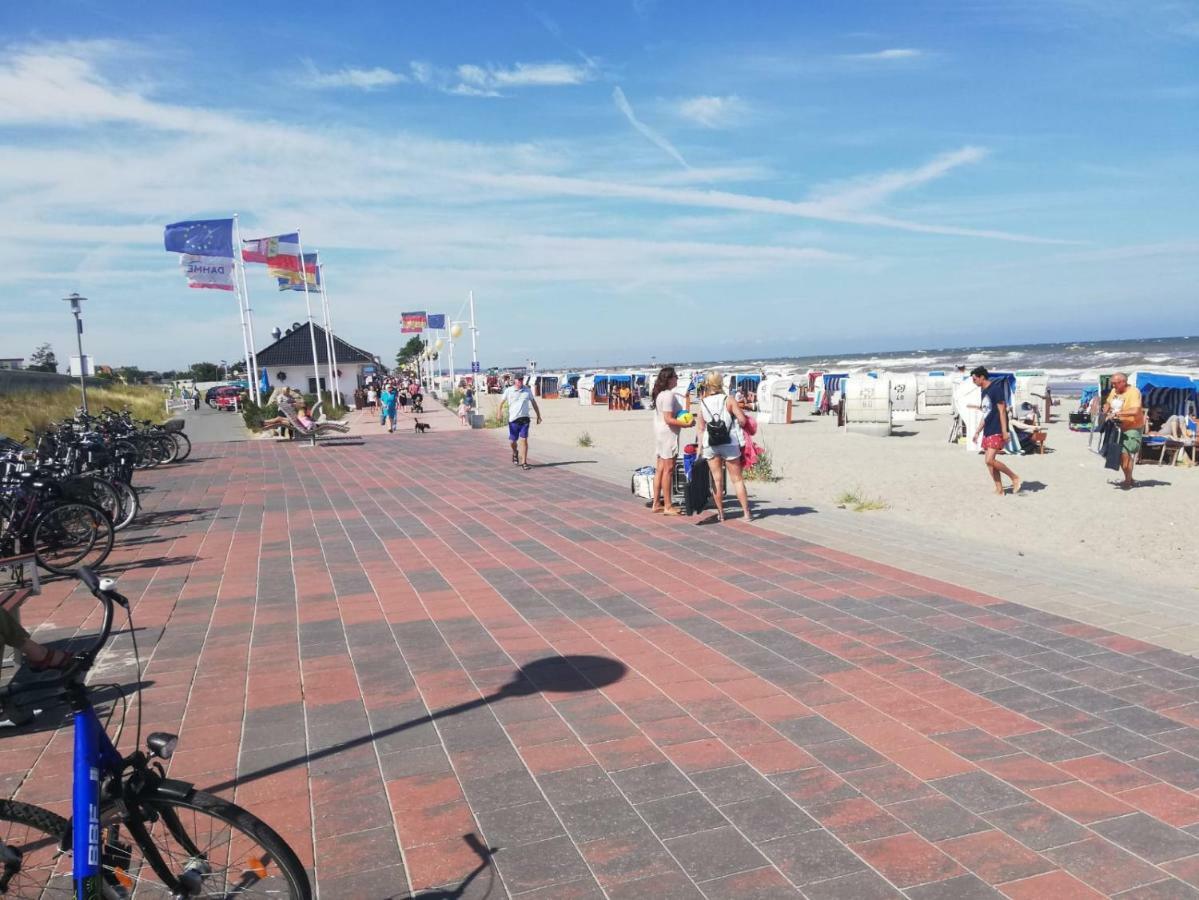 Wohnung Nixe Mit Meerblick - Haus Hopp Dahme  Bagian luar foto