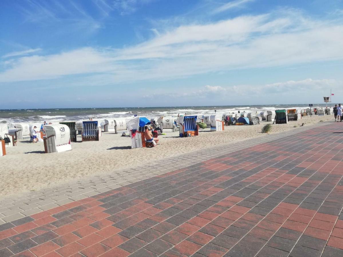 Wohnung Nixe Mit Meerblick - Haus Hopp Dahme  Bagian luar foto